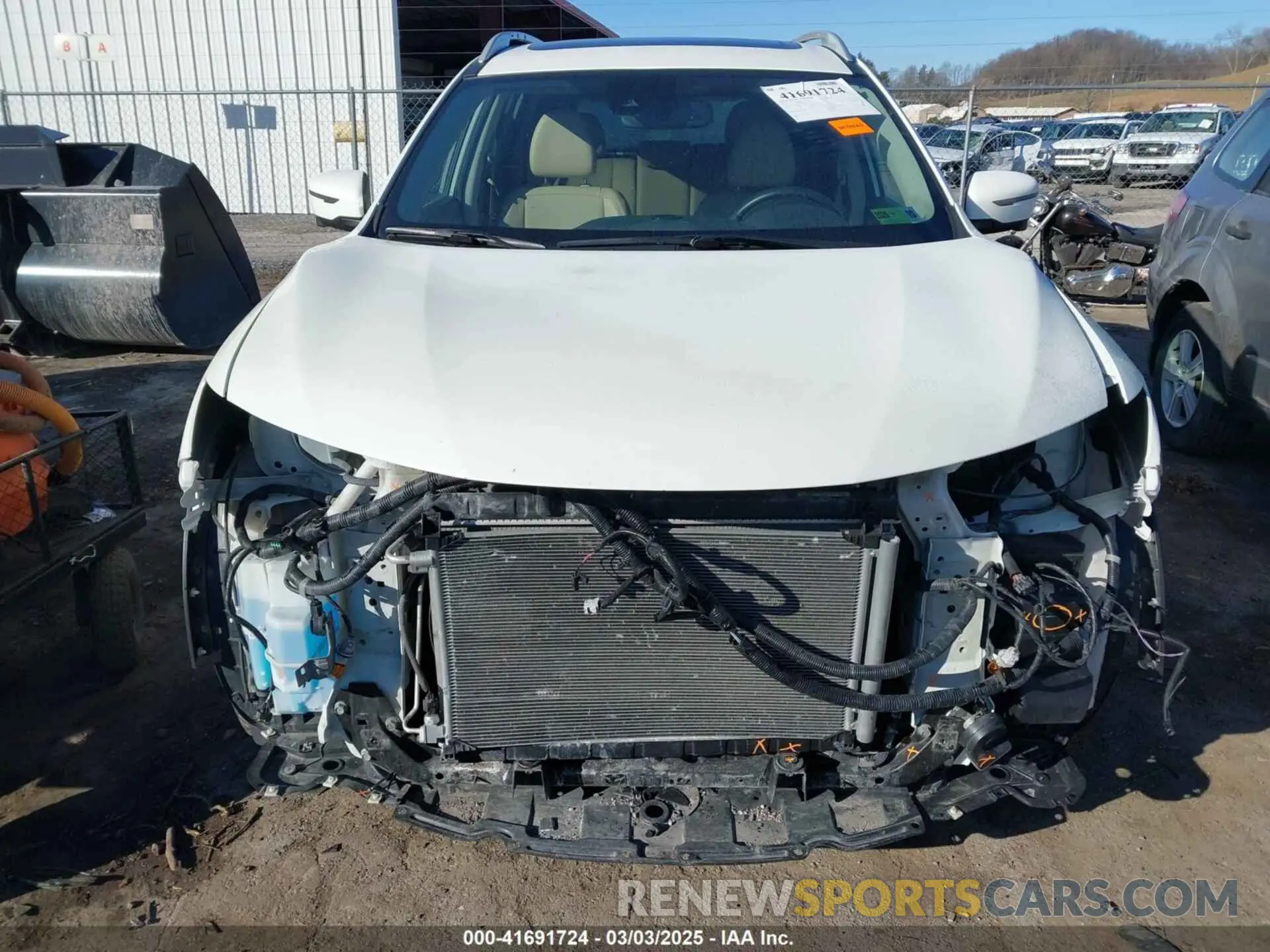 6 Photograph of a damaged car 5N1AT2MV7KC819422 NISSAN ROGUE 2019