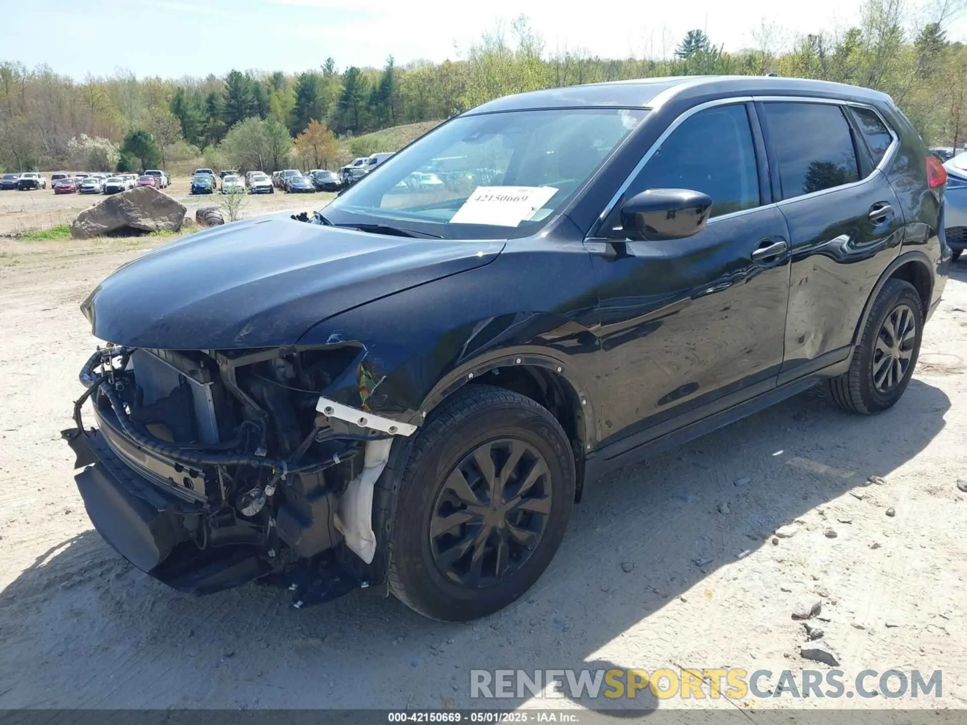 2 Photograph of a damaged car 5N1AT2MV7KC840531 NISSAN ROGUE 2019
