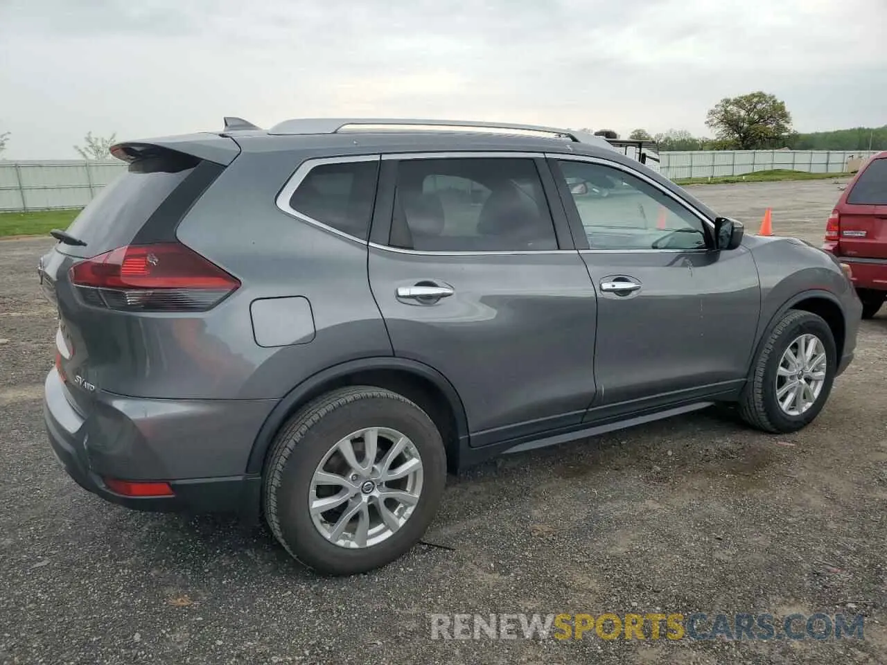 3 Photograph of a damaged car 5N1AT2MV8KC738767 NISSAN ROGUE 2019