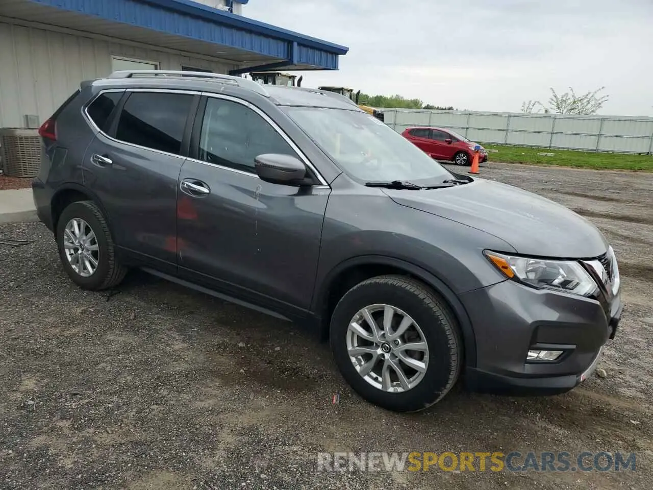 4 Photograph of a damaged car 5N1AT2MV8KC738767 NISSAN ROGUE 2019