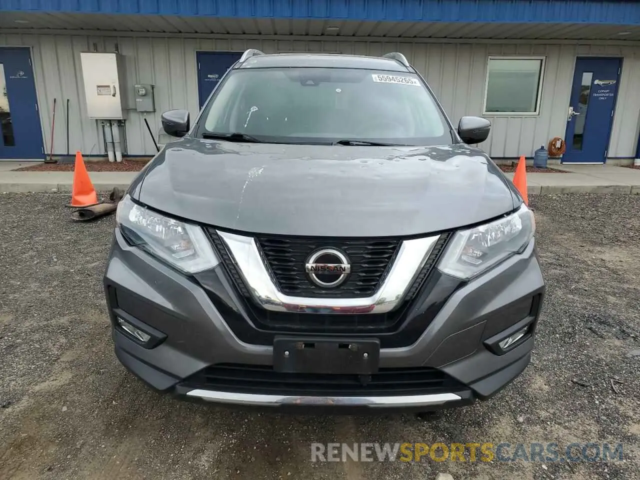 5 Photograph of a damaged car 5N1AT2MV8KC738767 NISSAN ROGUE 2019