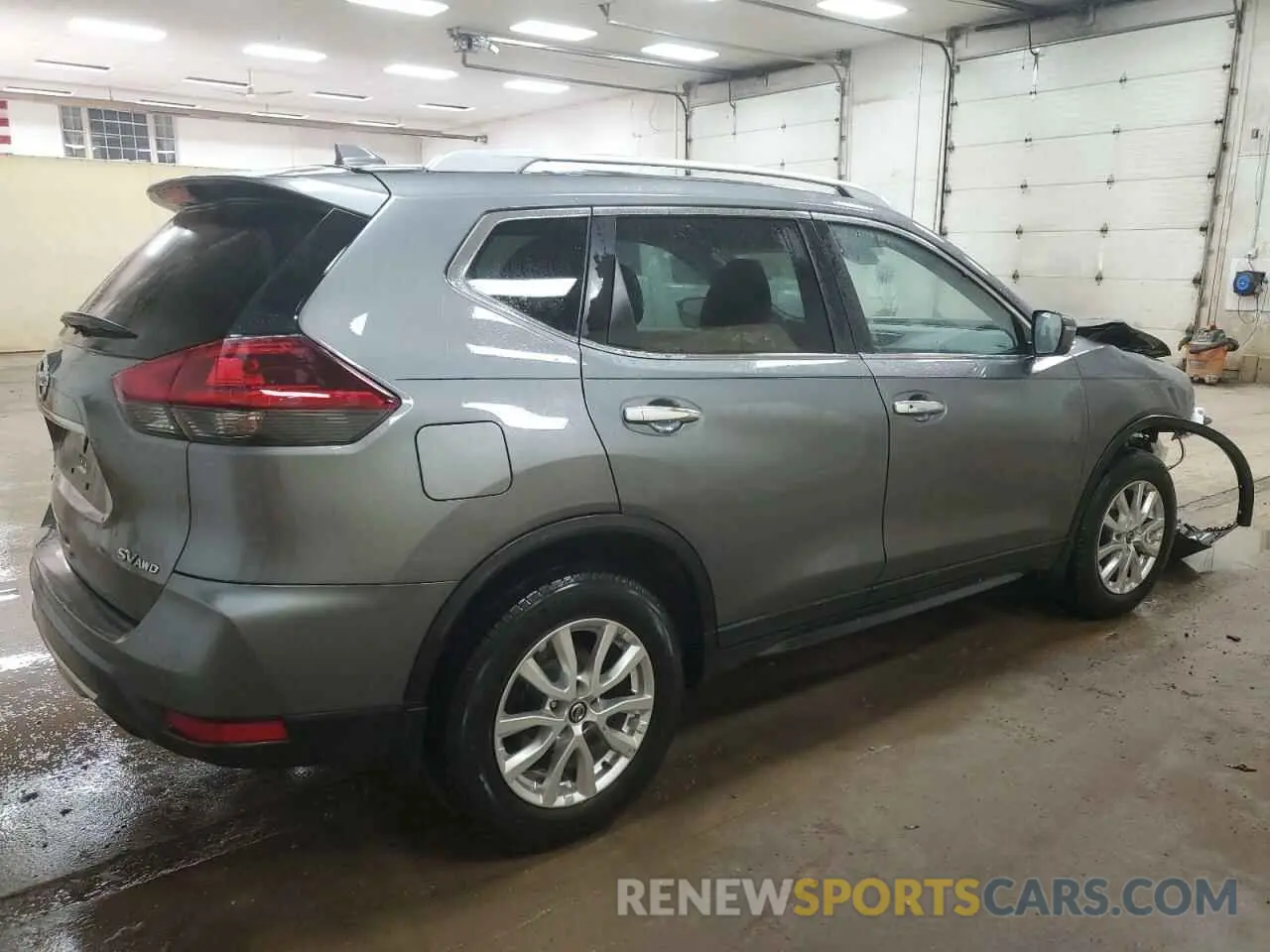 3 Photograph of a damaged car 5N1AT2MV8KC738798 NISSAN ROGUE 2019
