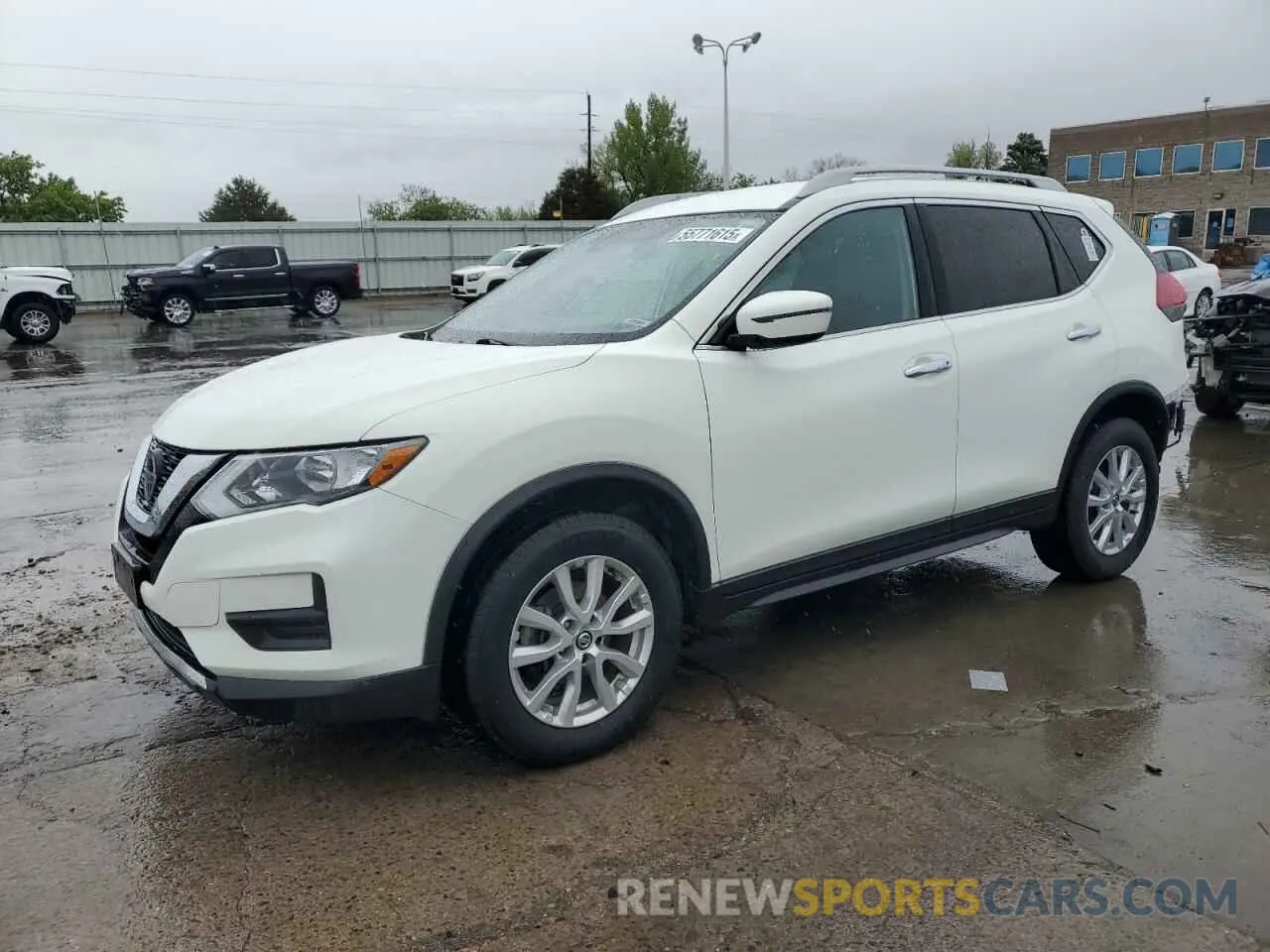 1 Photograph of a damaged car 5N1AT2MV8KC740213 NISSAN ROGUE 2019