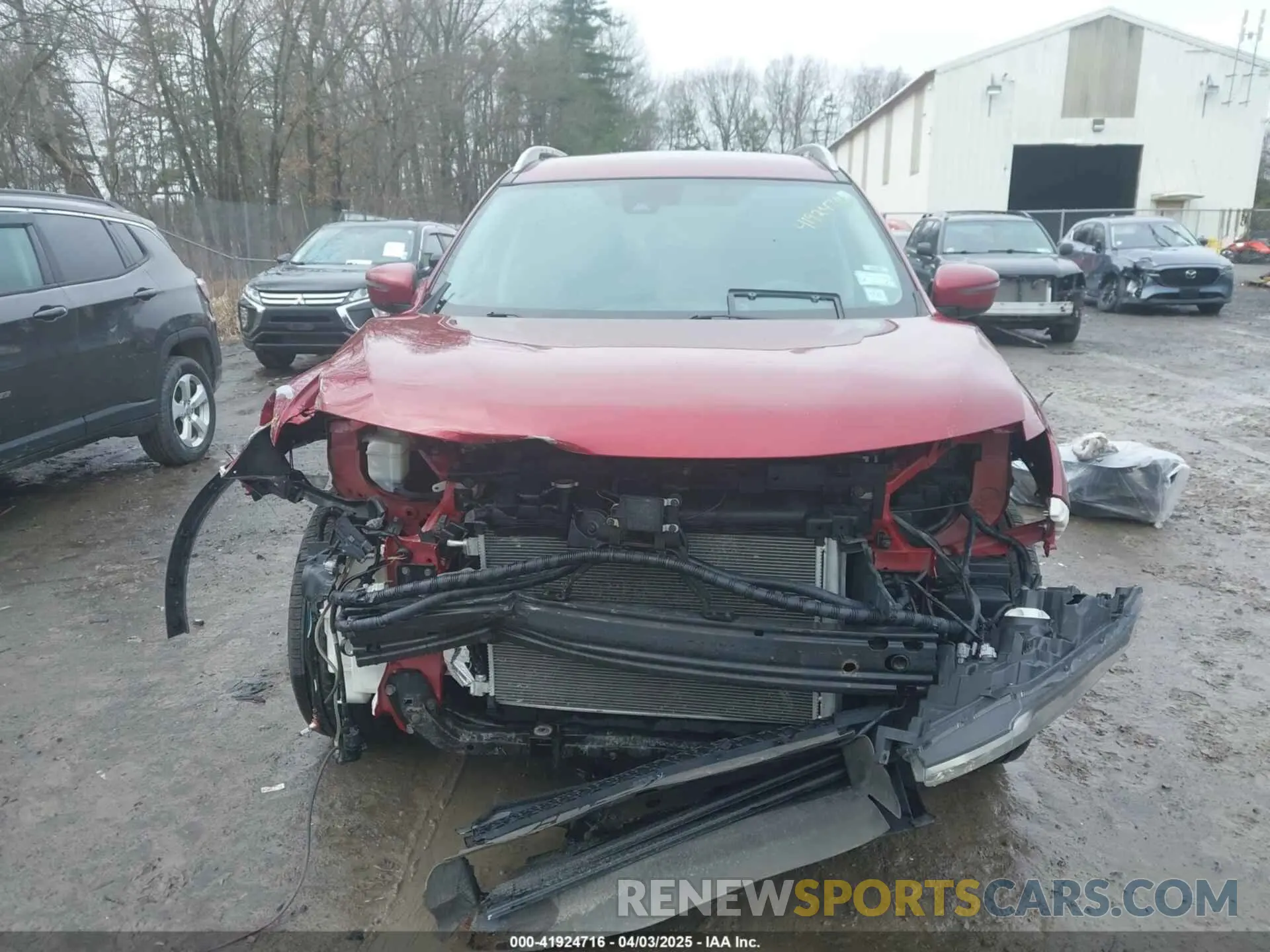 12 Photograph of a damaged car 5N1AT2MV8KC747372 NISSAN ROGUE 2019