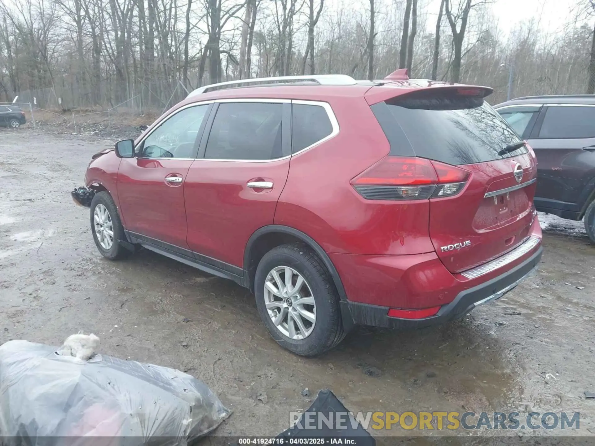 3 Photograph of a damaged car 5N1AT2MV8KC747372 NISSAN ROGUE 2019