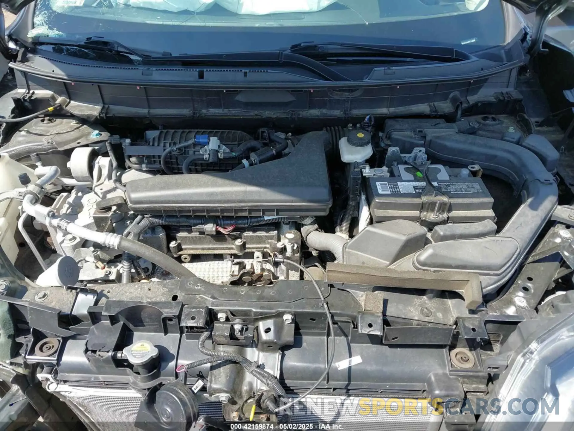 10 Photograph of a damaged car 5N1AT2MV8KC748666 NISSAN ROGUE 2019