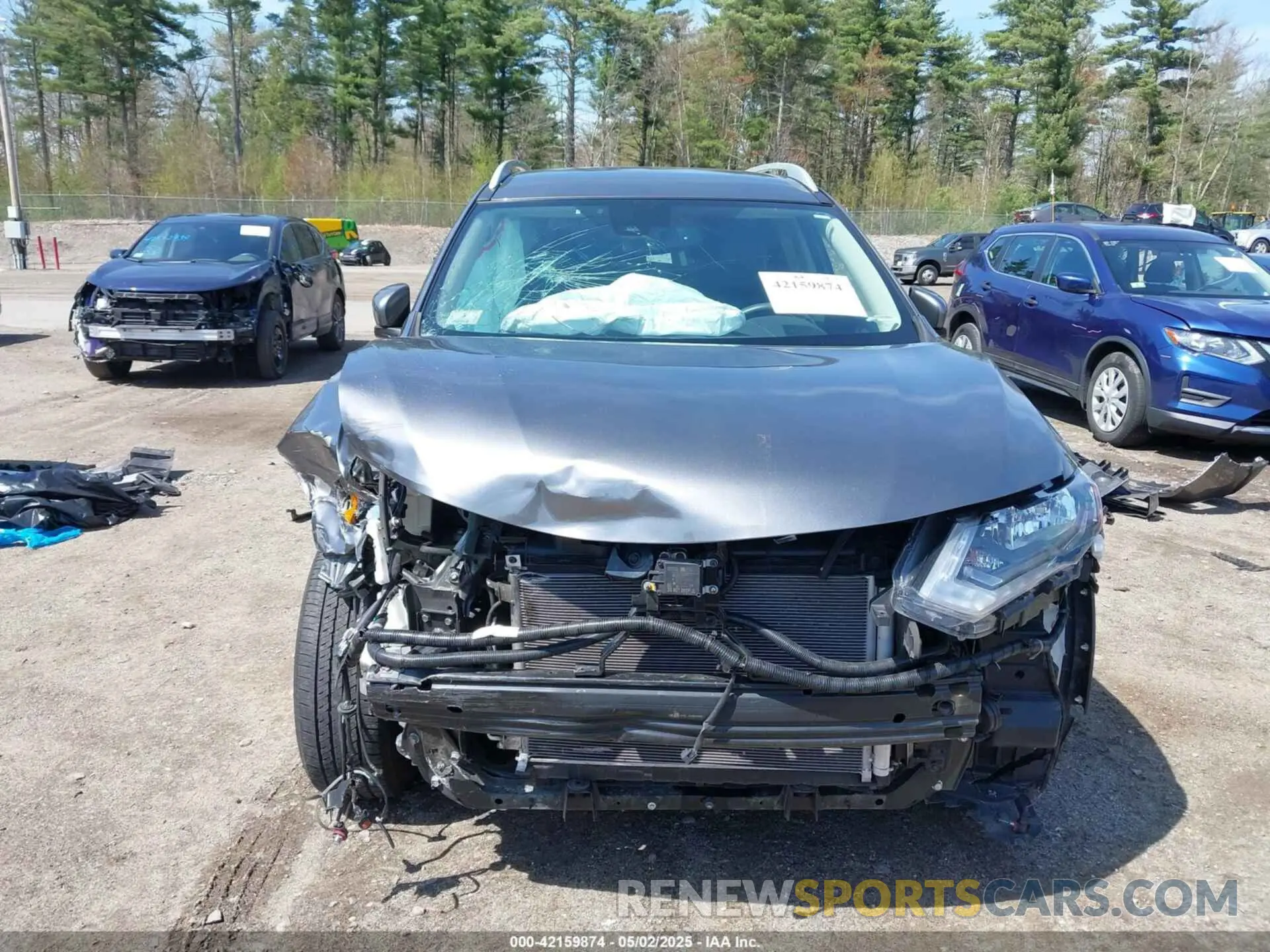 12 Photograph of a damaged car 5N1AT2MV8KC748666 NISSAN ROGUE 2019