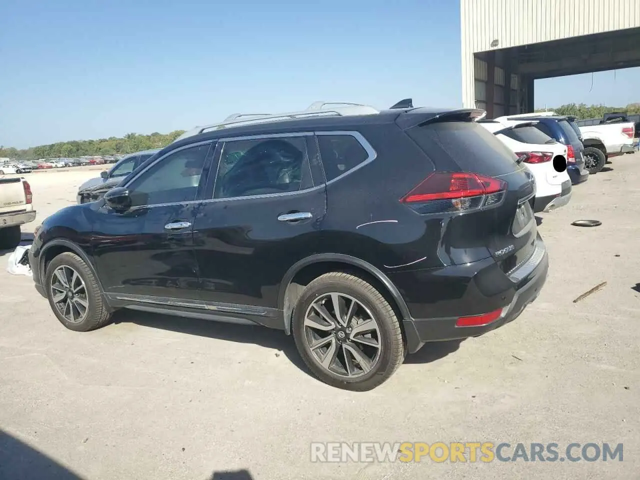 2 Photograph of a damaged car 5N1AT2MV8KC781666 NISSAN ROGUE 2019