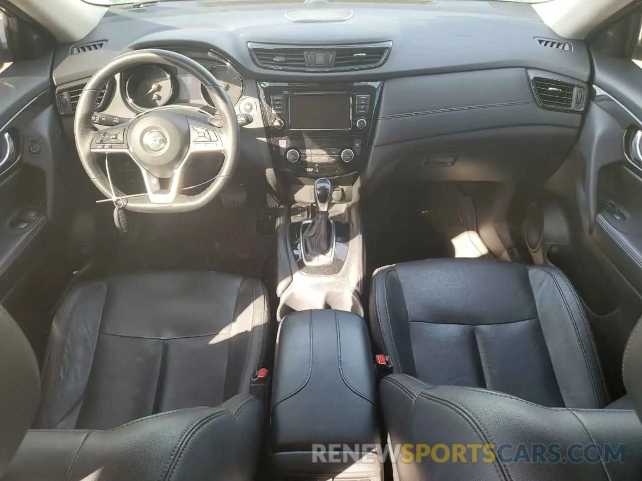 8 Photograph of a damaged car 5N1AT2MV8KC781666 NISSAN ROGUE 2019