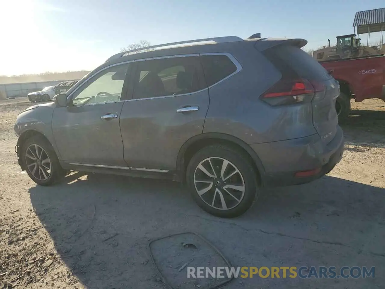 2 Photograph of a damaged car 5N1AT2MV8KC786057 NISSAN ROGUE 2019
