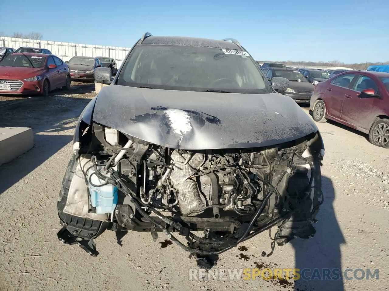 5 Photograph of a damaged car 5N1AT2MV8KC786057 NISSAN ROGUE 2019