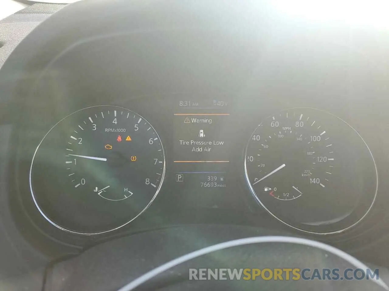 9 Photograph of a damaged car 5N1AT2MV8KC786057 NISSAN ROGUE 2019