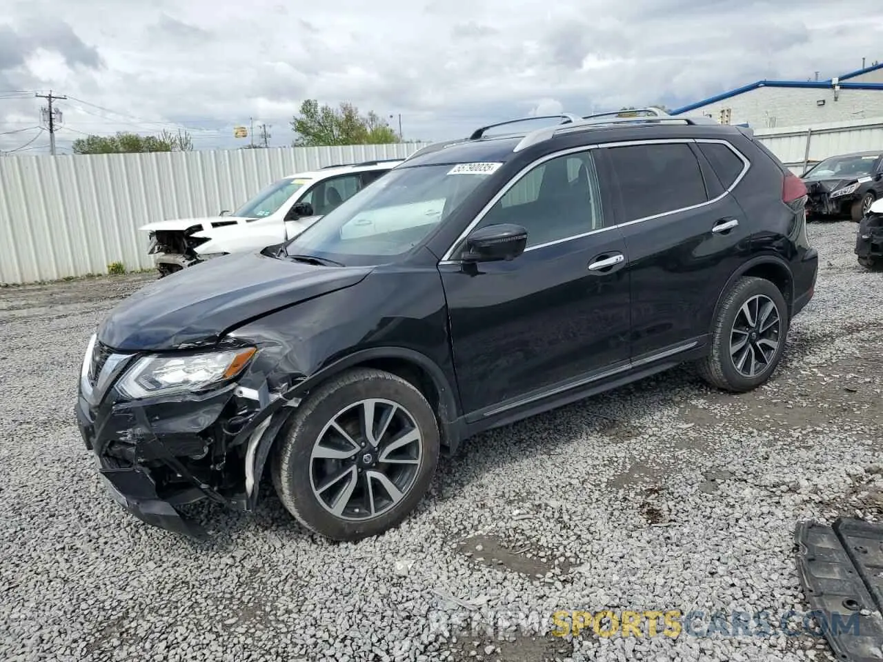1 Photograph of a damaged car 5N1AT2MV8KC819168 NISSAN ROGUE 2019