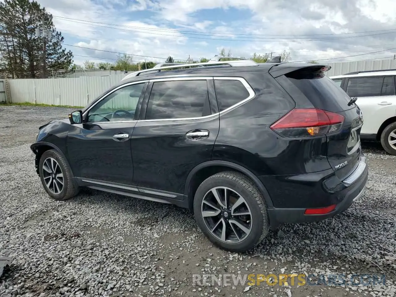 2 Photograph of a damaged car 5N1AT2MV8KC819168 NISSAN ROGUE 2019