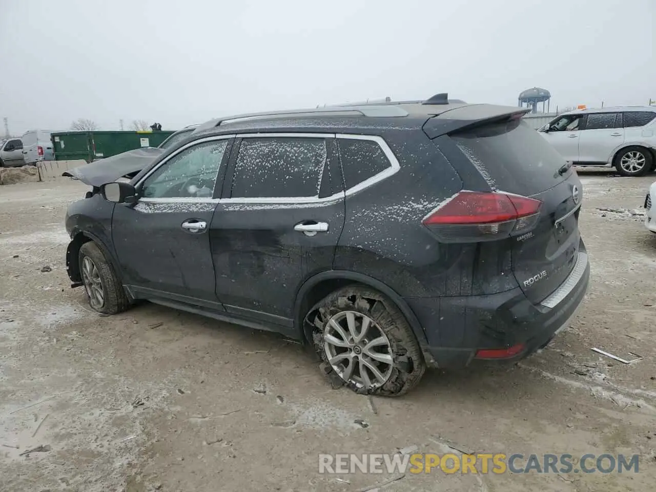 2 Photograph of a damaged car 5N1AT2MV8KC835001 NISSAN ROGUE 2019