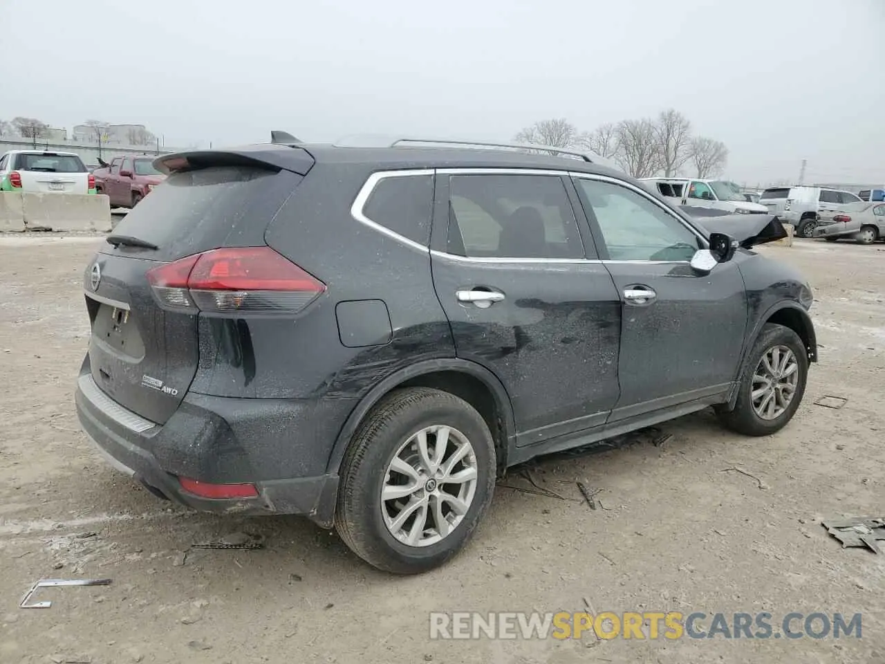 3 Photograph of a damaged car 5N1AT2MV8KC835001 NISSAN ROGUE 2019