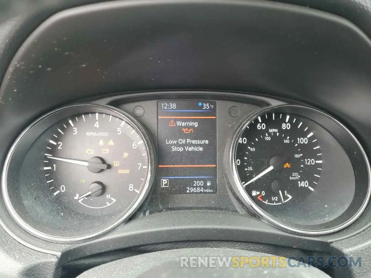 9 Photograph of a damaged car 5N1AT2MV8KC835001 NISSAN ROGUE 2019