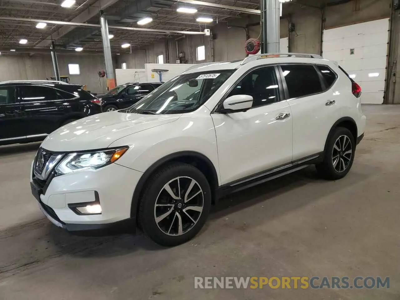 1 Photograph of a damaged car 5N1AT2MV9KC723985 NISSAN ROGUE 2019