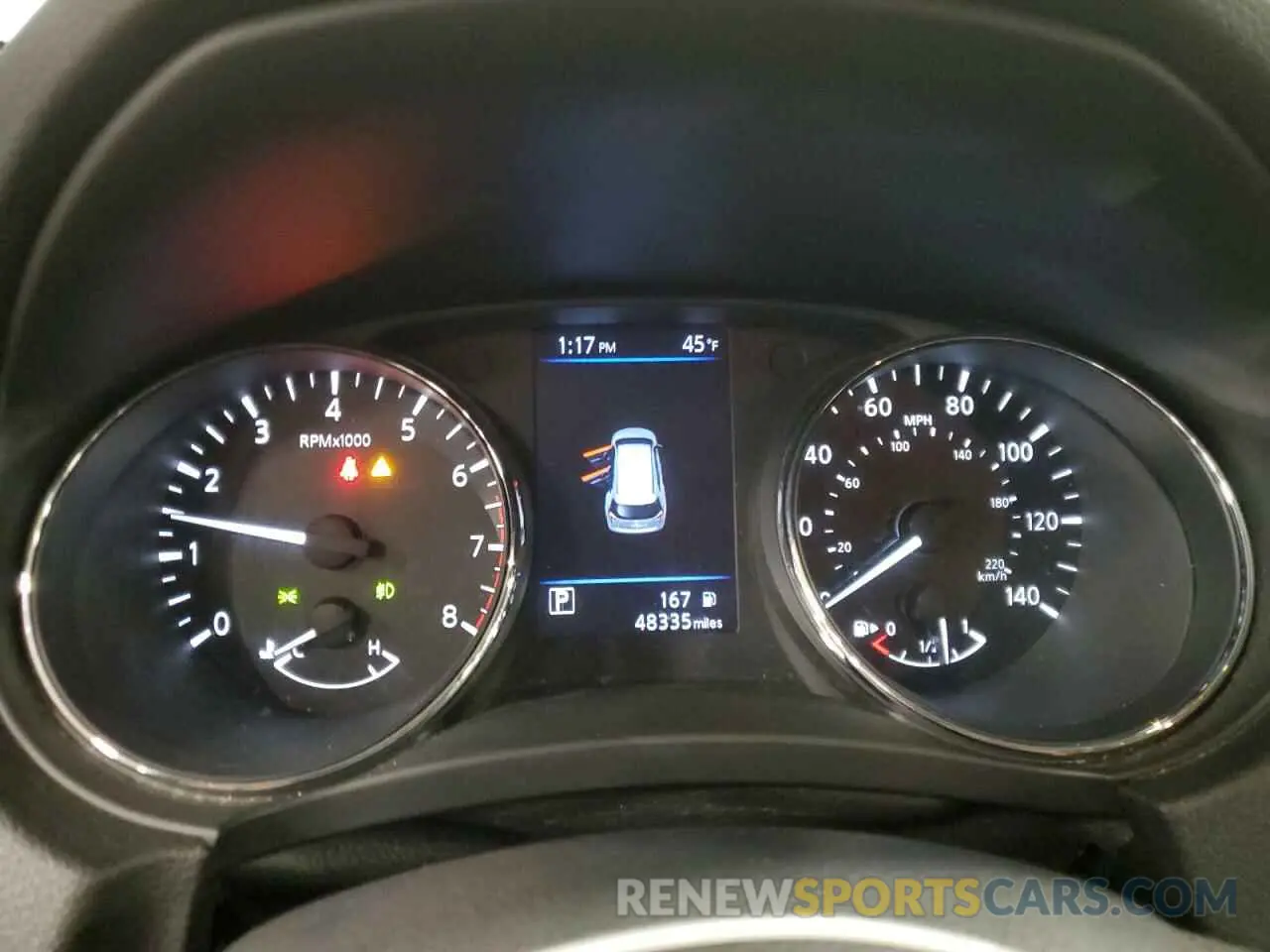 9 Photograph of a damaged car 5N1AT2MV9KC723985 NISSAN ROGUE 2019