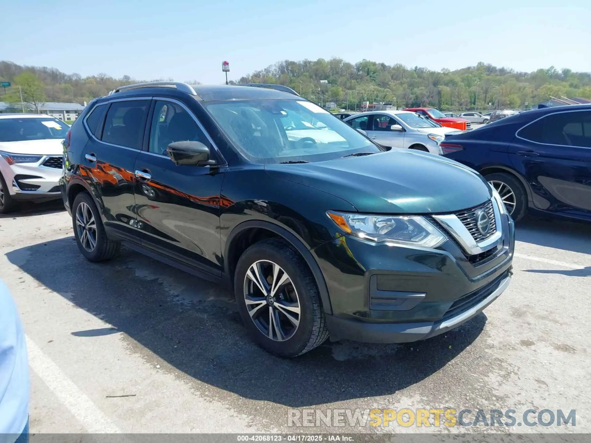 1 Photograph of a damaged car 5N1AT2MV9KC757926 NISSAN ROGUE 2019