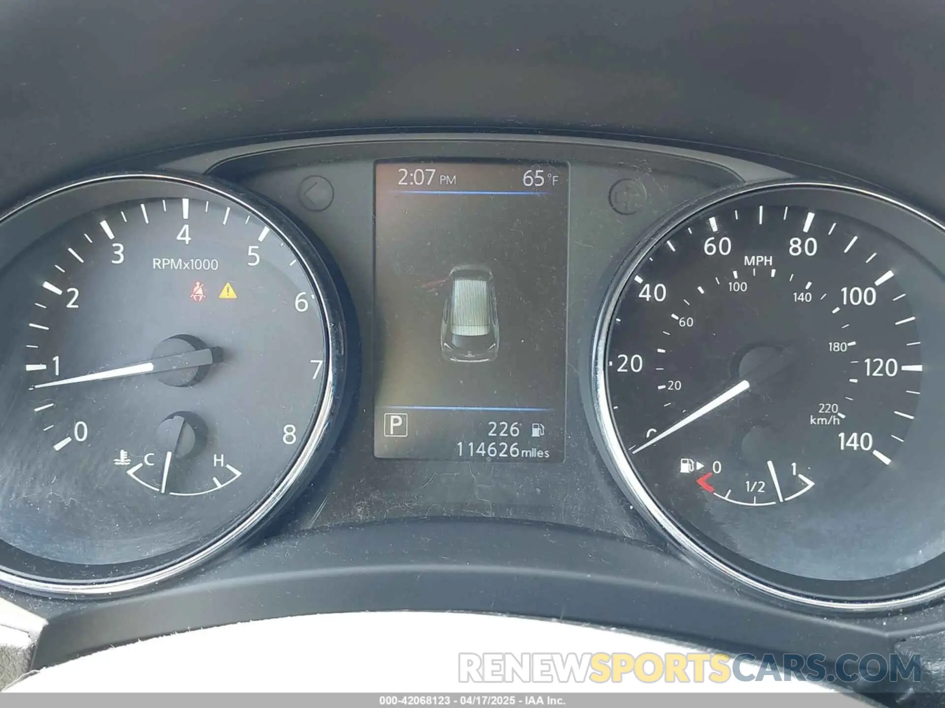 7 Photograph of a damaged car 5N1AT2MV9KC757926 NISSAN ROGUE 2019