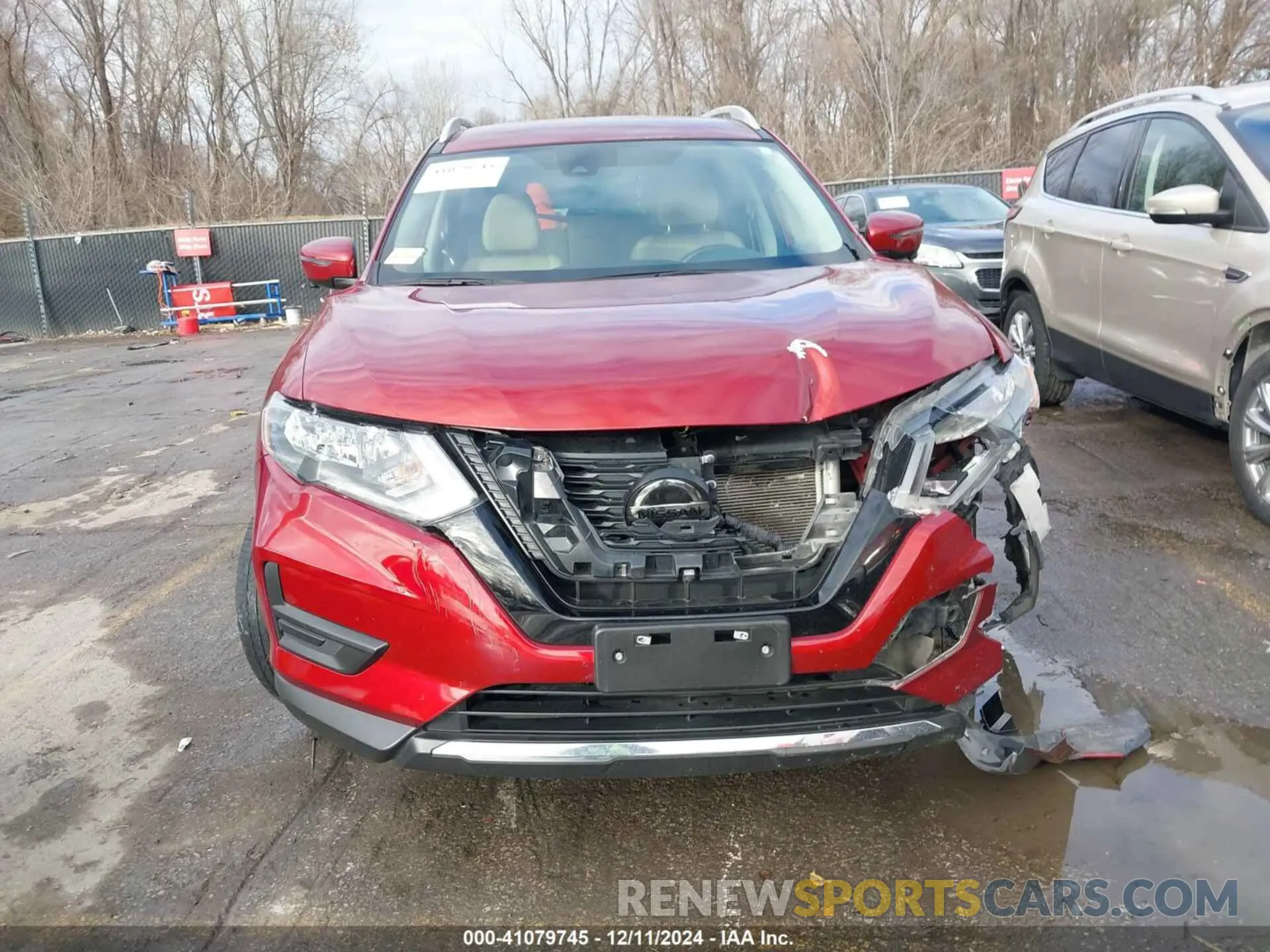 12 Photograph of a damaged car 5N1AT2MV9KC759403 NISSAN ROGUE 2019