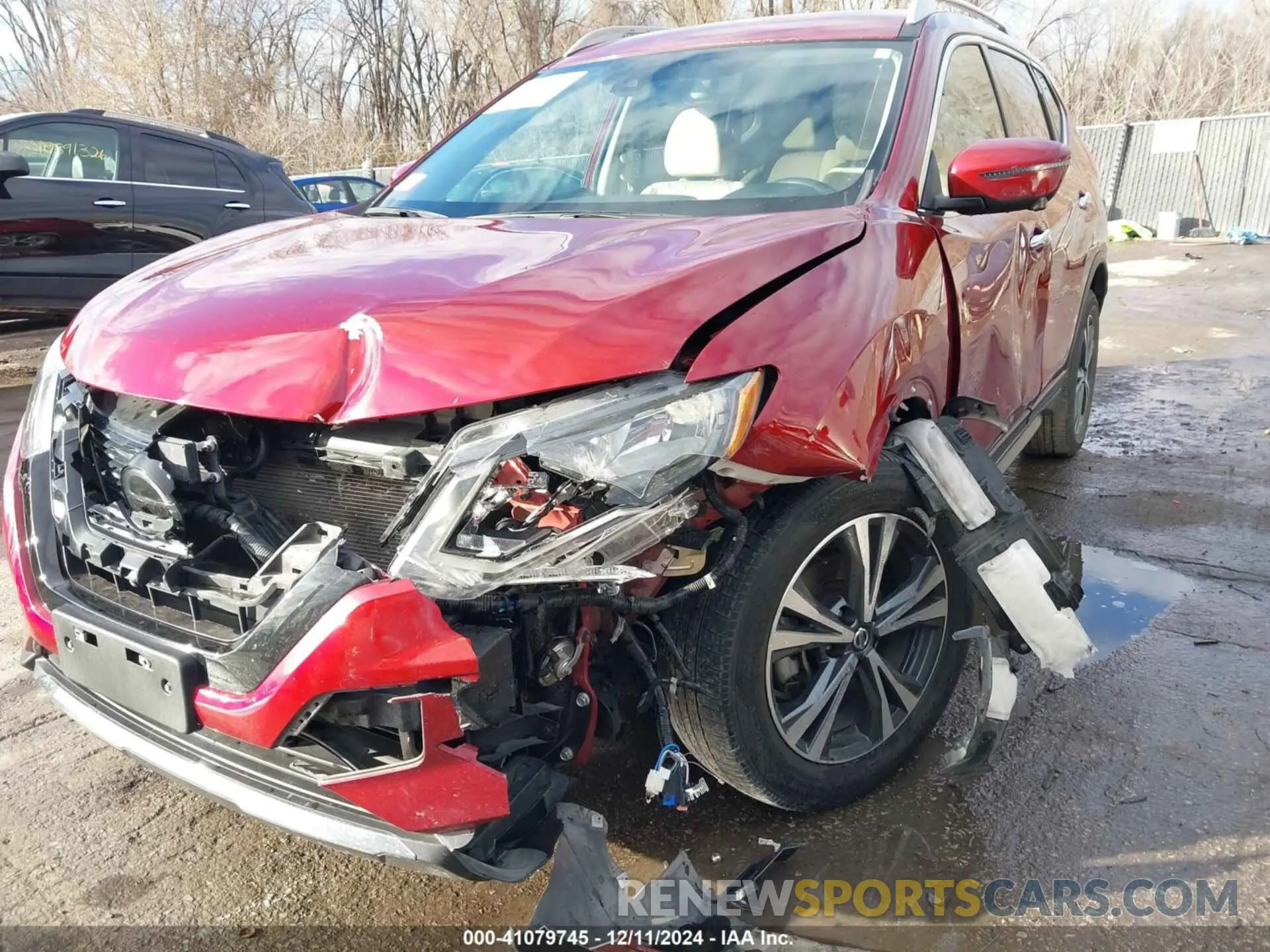 6 Photograph of a damaged car 5N1AT2MV9KC759403 NISSAN ROGUE 2019