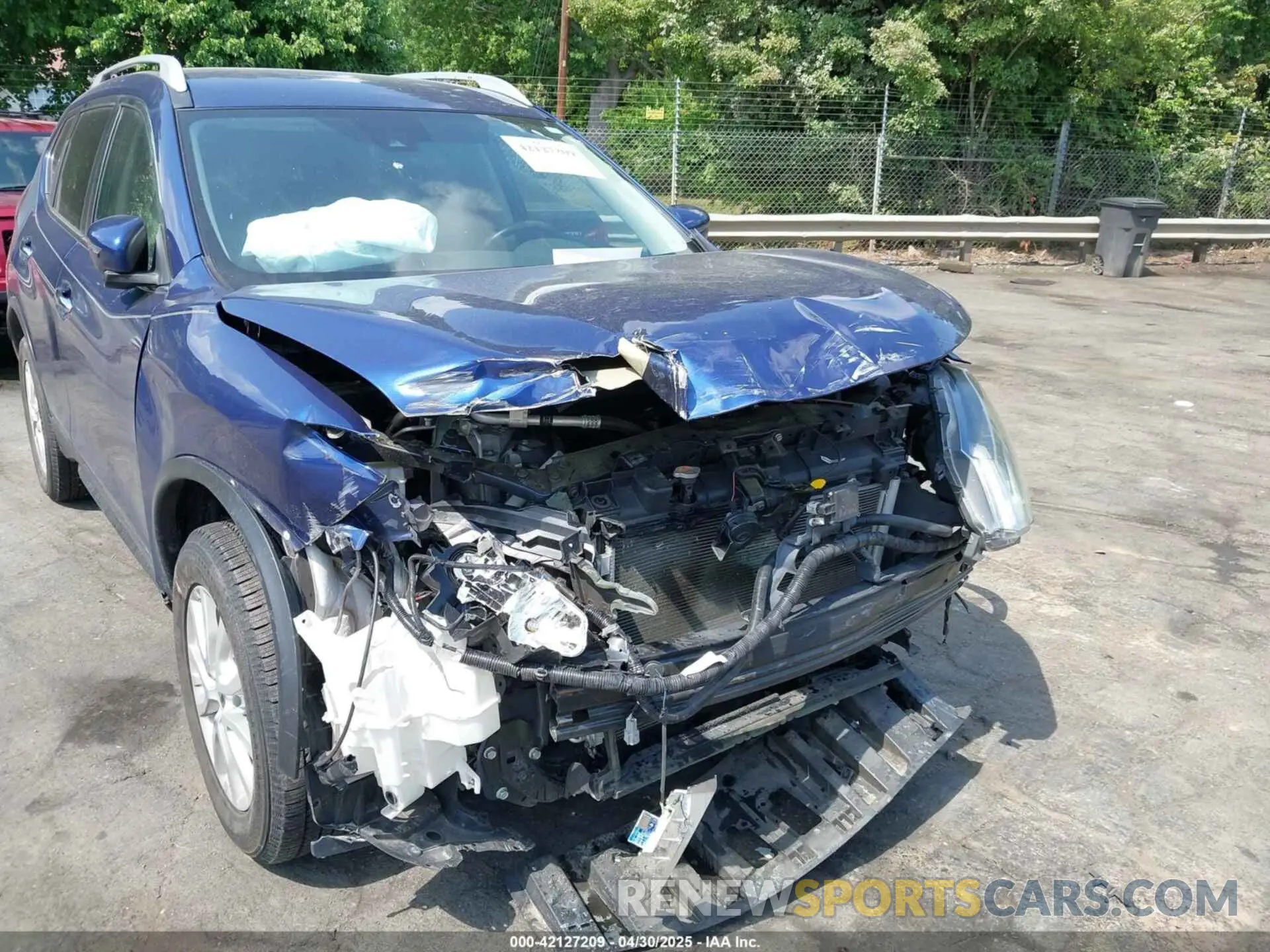 6 Photograph of a damaged car 5N1AT2MV9KC766996 NISSAN ROGUE 2019