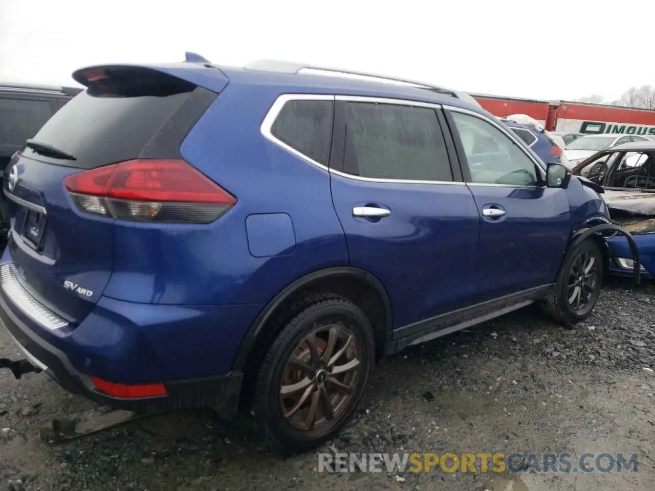 3 Photograph of a damaged car 5N1AT2MV9KC775245 NISSAN ROGUE 2019
