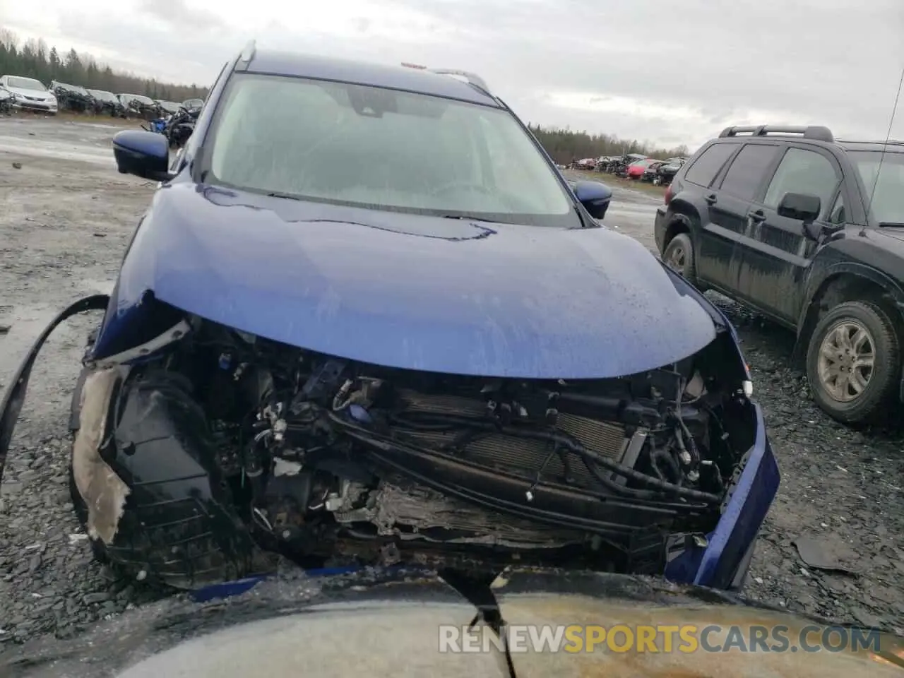 5 Photograph of a damaged car 5N1AT2MV9KC775245 NISSAN ROGUE 2019