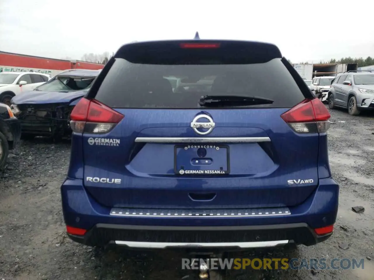 6 Photograph of a damaged car 5N1AT2MV9KC775245 NISSAN ROGUE 2019