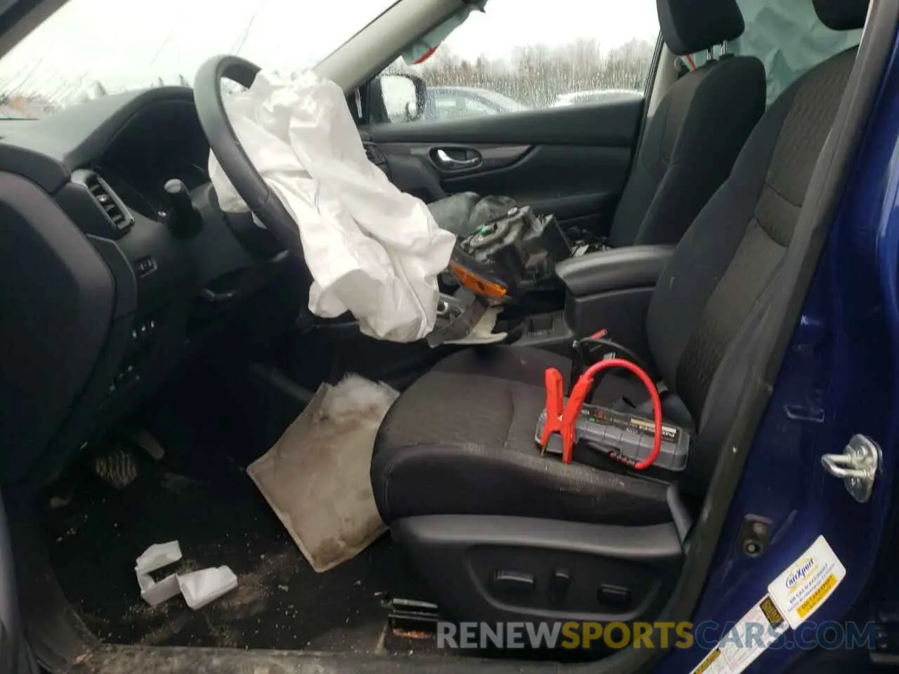 7 Photograph of a damaged car 5N1AT2MV9KC775245 NISSAN ROGUE 2019
