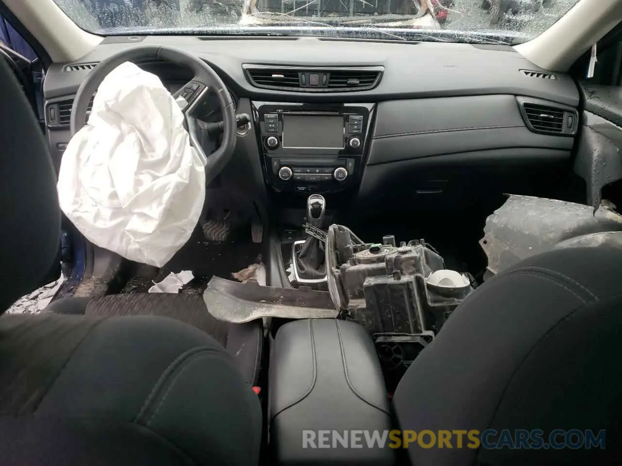 8 Photograph of a damaged car 5N1AT2MV9KC775245 NISSAN ROGUE 2019