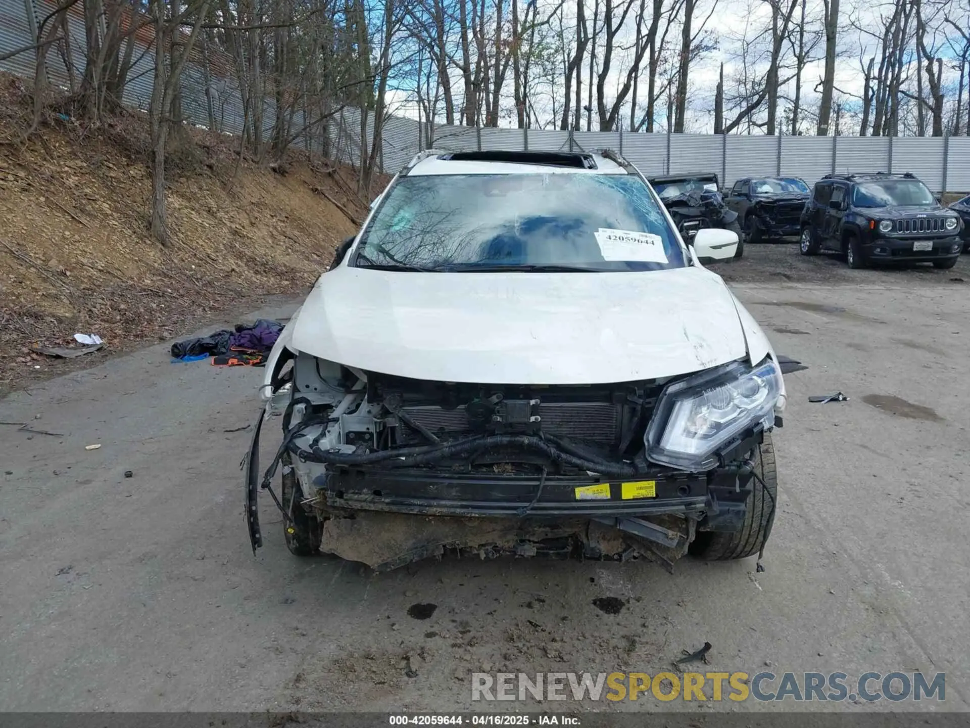 13 Photograph of a damaged car 5N1AT2MV9KC787248 NISSAN ROGUE 2019