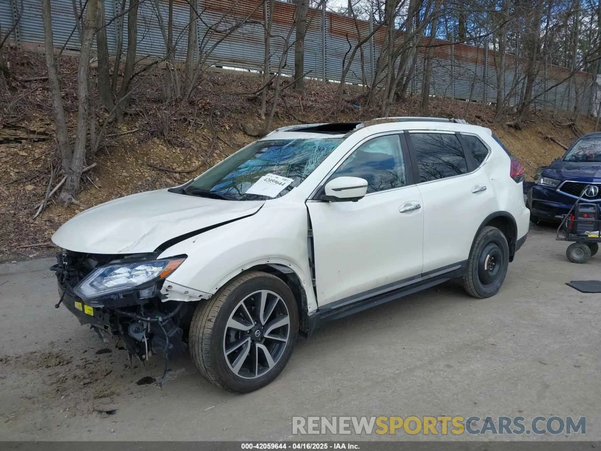 2 Photograph of a damaged car 5N1AT2MV9KC787248 NISSAN ROGUE 2019