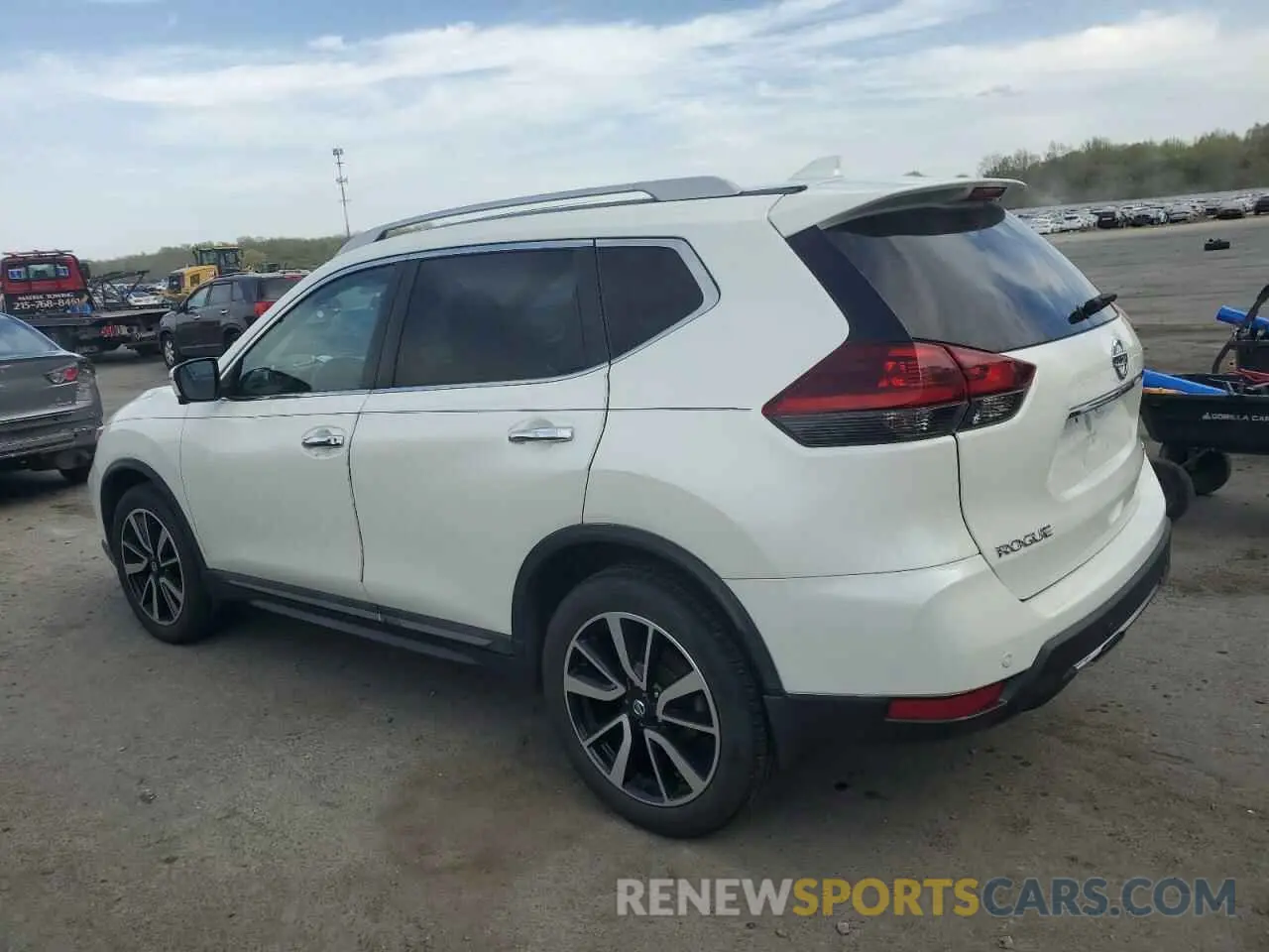 2 Photograph of a damaged car 5N1AT2MV9KC799254 NISSAN ROGUE 2019