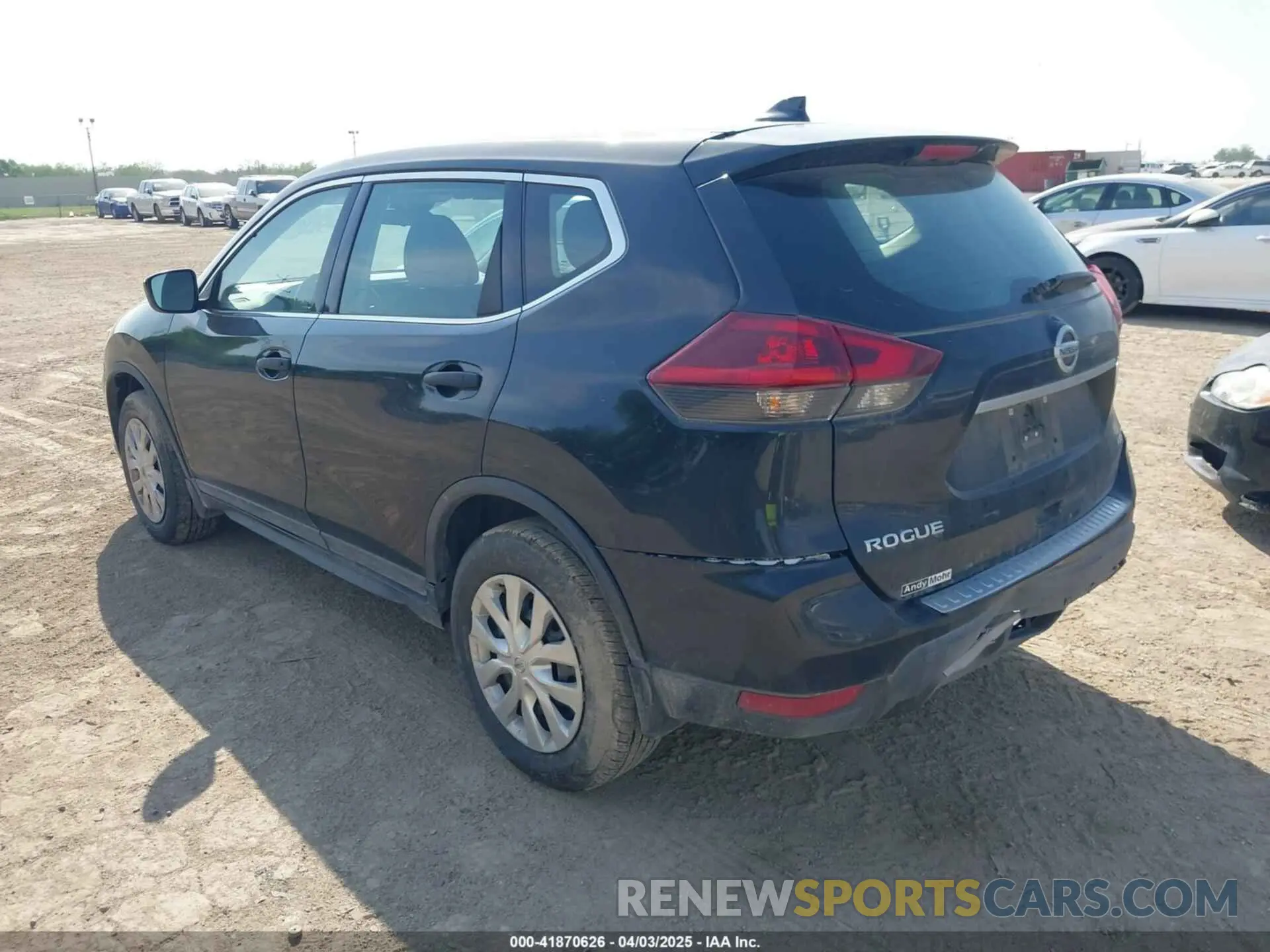 3 Photograph of a damaged car 5N1AT2MV9KC804968 NISSAN ROGUE 2019