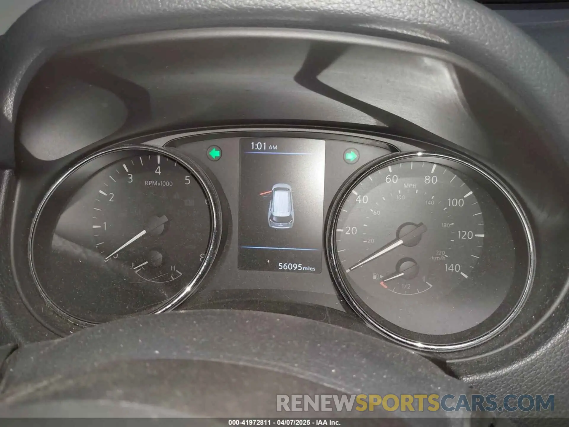 7 Photograph of a damaged car 5N1AT2MV9KC830583 NISSAN ROGUE 2019