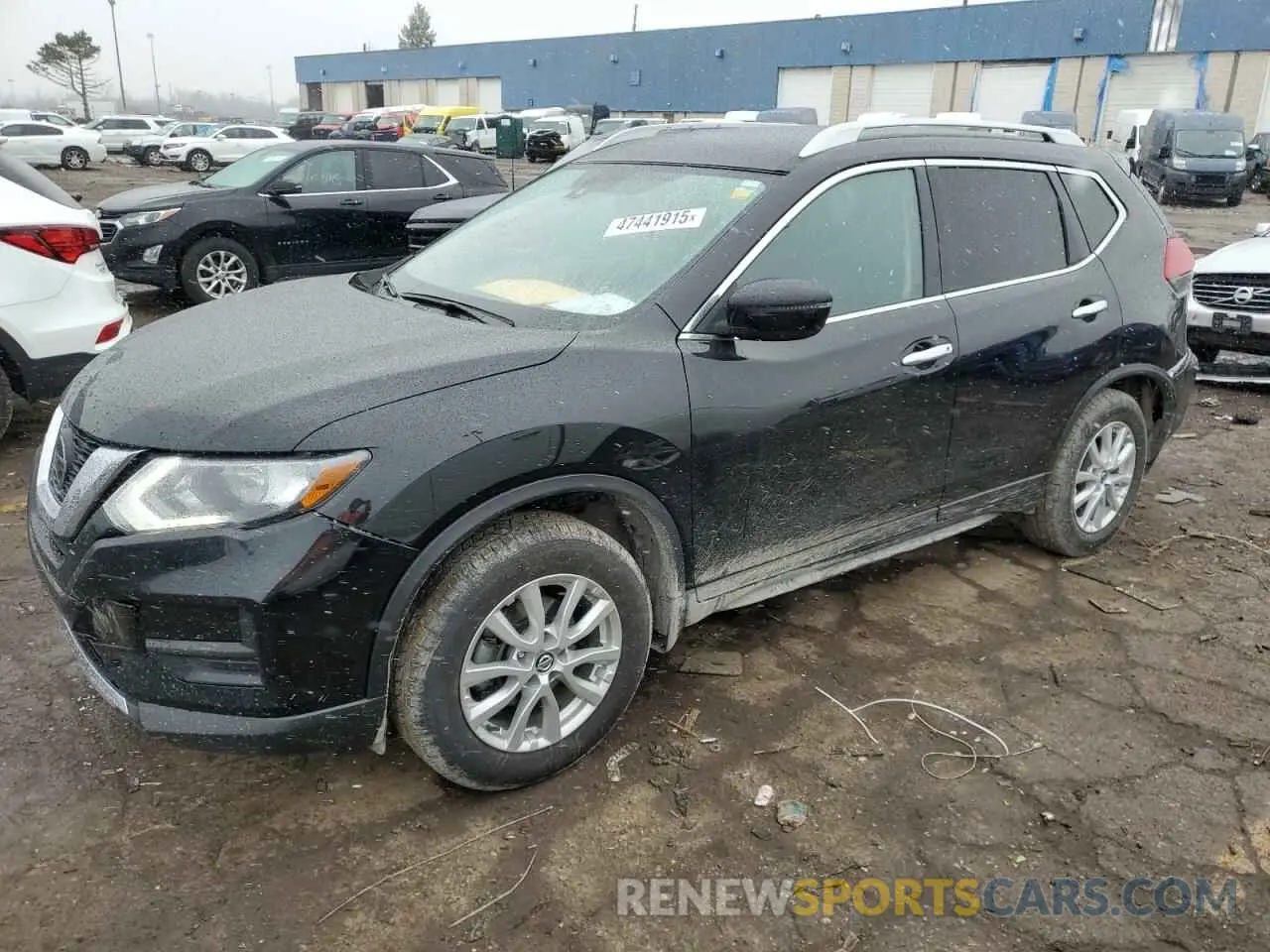1 Photograph of a damaged car 5N1AT2MV9KC834522 NISSAN ROGUE 2019