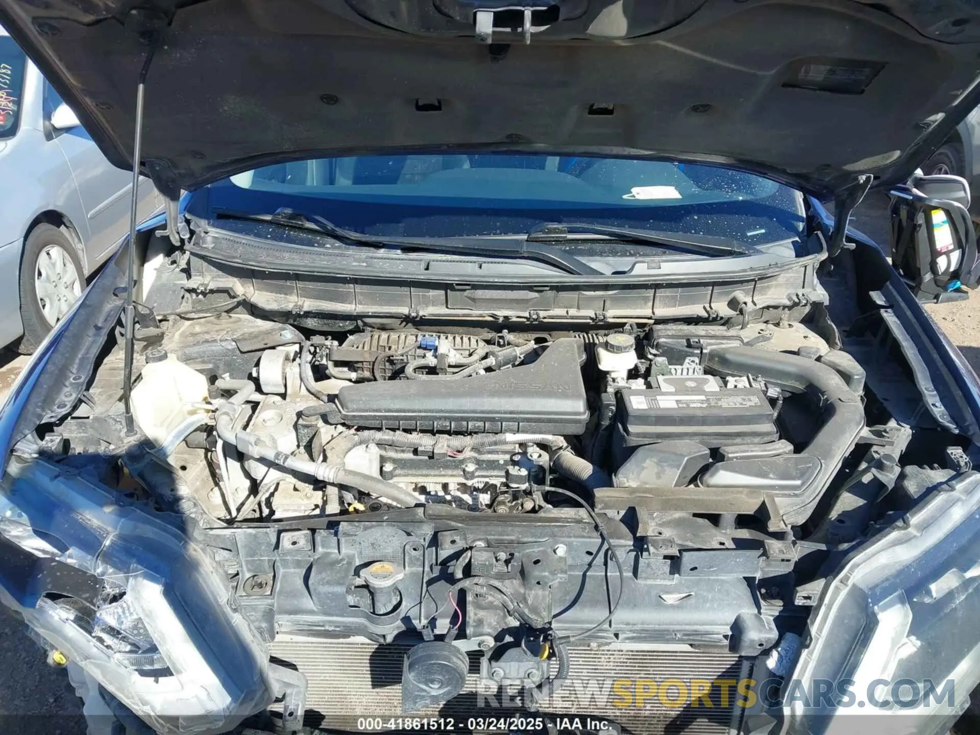 10 Photograph of a damaged car 5N1AT2MV9KC841437 NISSAN ROGUE 2019