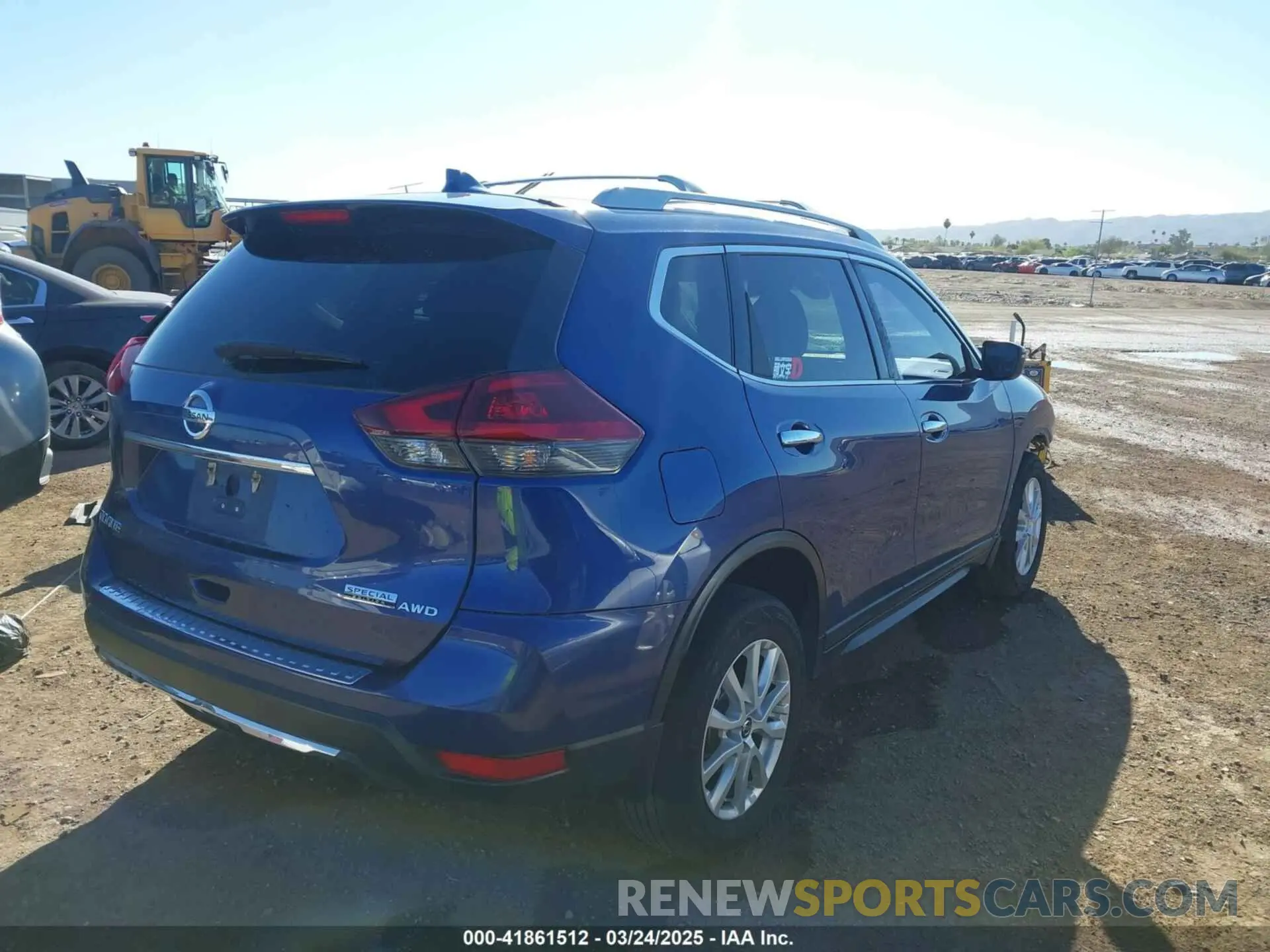 4 Photograph of a damaged car 5N1AT2MV9KC841437 NISSAN ROGUE 2019