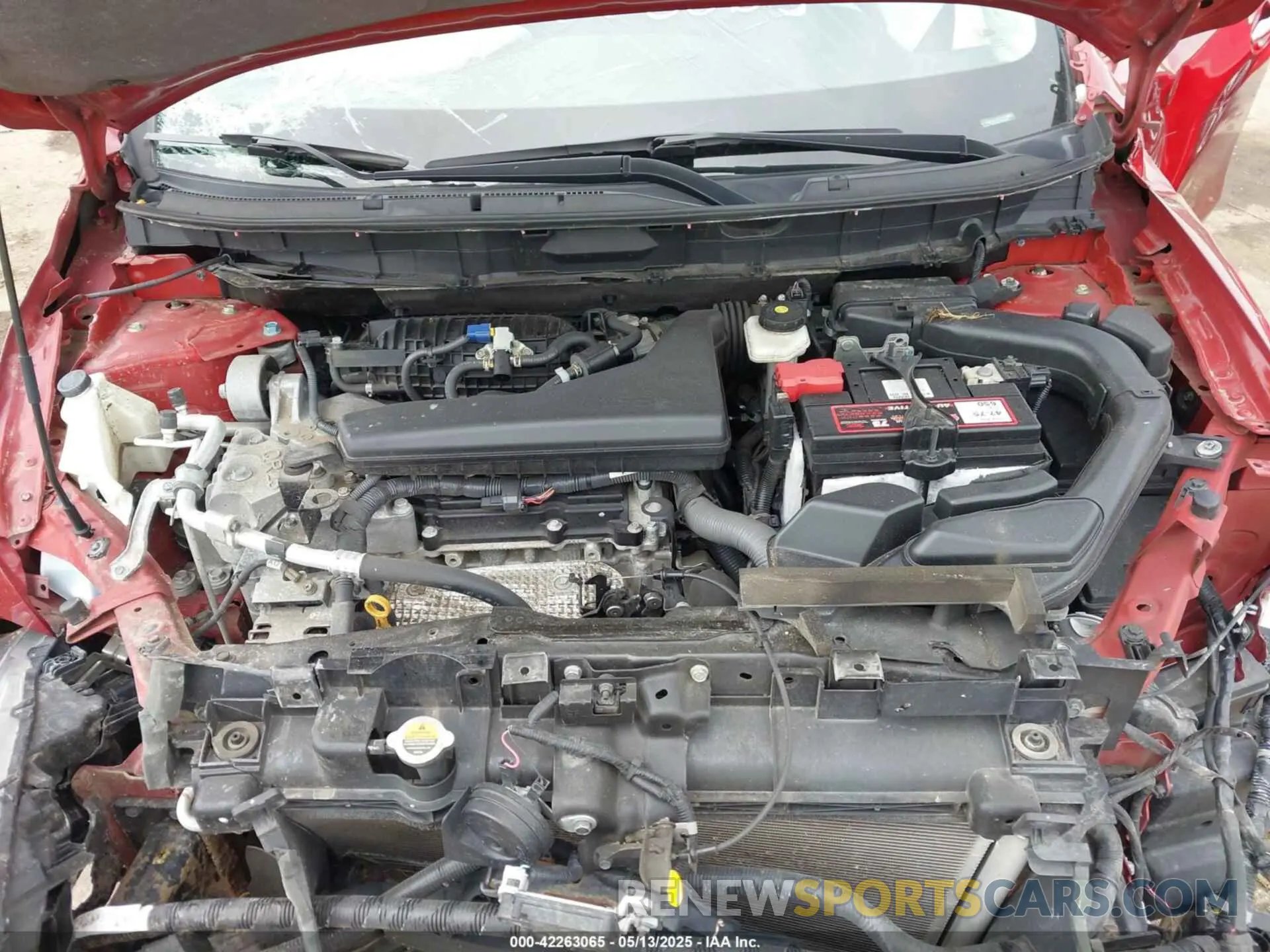 10 Photograph of a damaged car 5N1AT2MVXKC721517 NISSAN ROGUE 2019