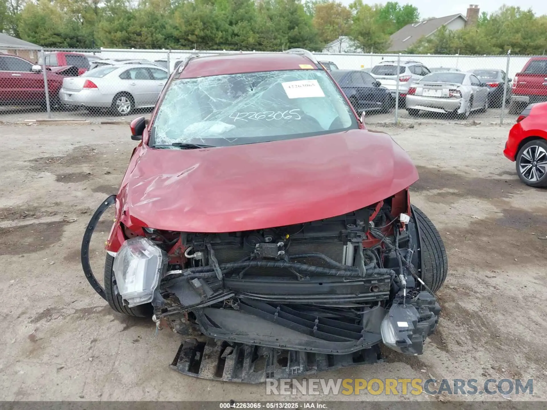 12 Photograph of a damaged car 5N1AT2MVXKC721517 NISSAN ROGUE 2019