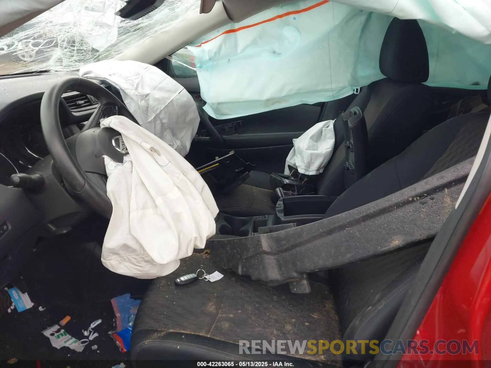 5 Photograph of a damaged car 5N1AT2MVXKC721517 NISSAN ROGUE 2019