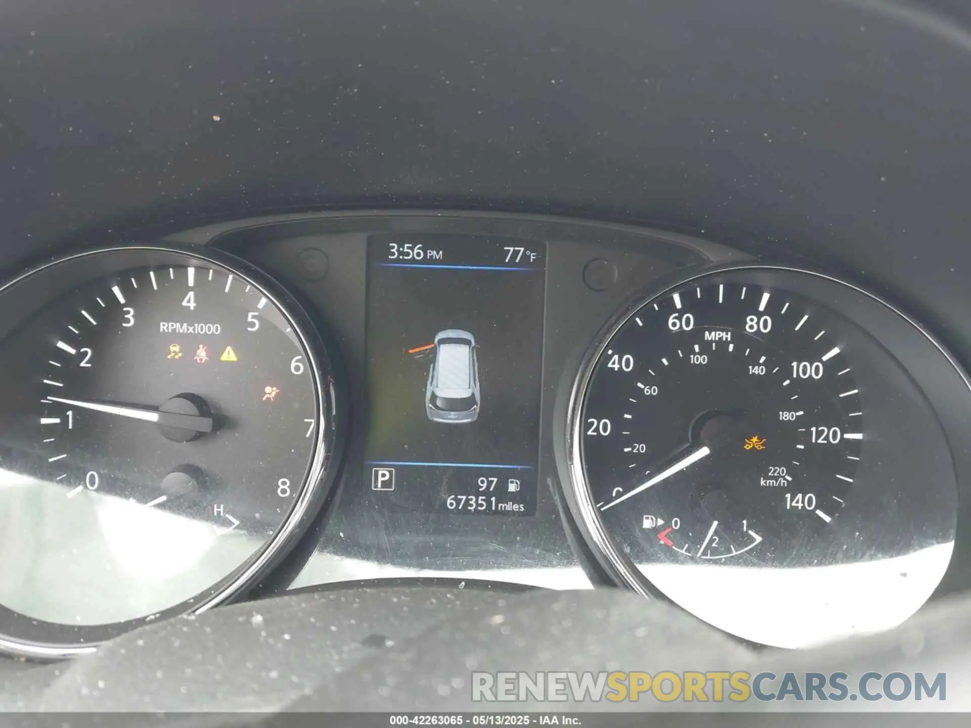 7 Photograph of a damaged car 5N1AT2MVXKC721517 NISSAN ROGUE 2019