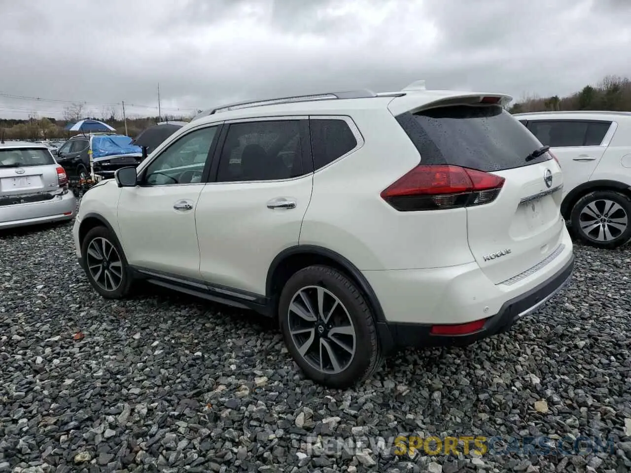2 Photograph of a damaged car 5N1AT2MVXKC721890 NISSAN ROGUE 2019