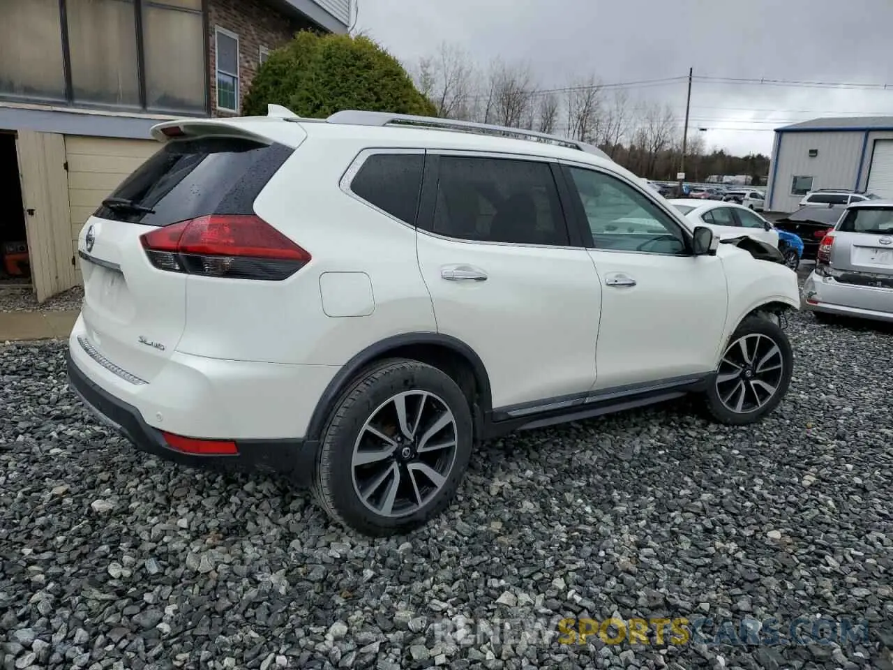 3 Photograph of a damaged car 5N1AT2MVXKC721890 NISSAN ROGUE 2019