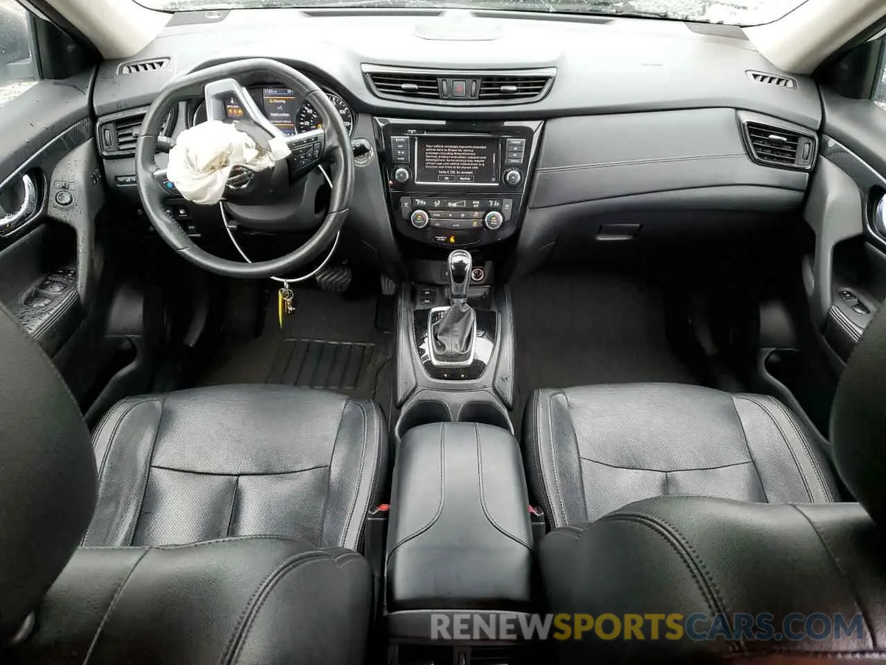 8 Photograph of a damaged car 5N1AT2MVXKC721890 NISSAN ROGUE 2019