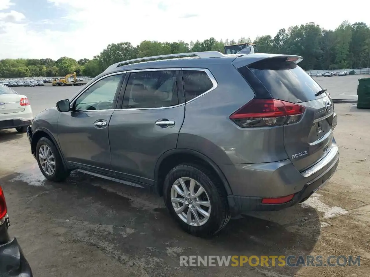 2 Photograph of a damaged car 5N1AT2MVXKC732775 NISSAN ROGUE 2019