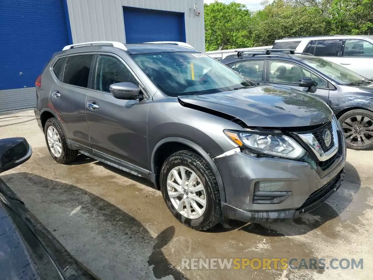 4 Photograph of a damaged car 5N1AT2MVXKC732775 NISSAN ROGUE 2019